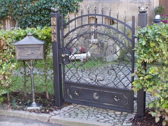Pforte Garten Haus Klassischer Zaun Tuer Pforte Modell 258
