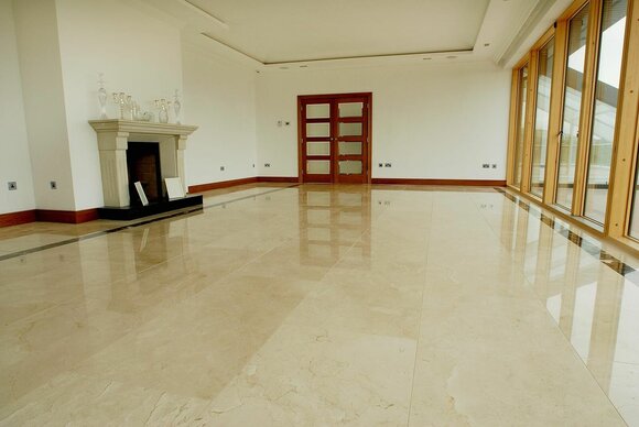 60x60 30m² Luxus Marmor Boden Naturstein Boden Belag Wand Fliesen Crema Fliese