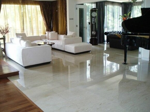 40x40cm Marmor Boden Fliesen Naturstein Fliese Belag Beläge 44m² Crema Marfil