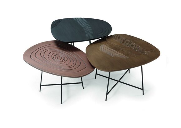 Couchtisch 3x Design Wohnzimmertisch Modern Möbel Luxus Tische 3tlg. Set