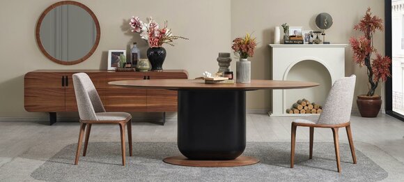 Luxus Komplett Ess Gruppe Sideboard Esszimmer Esstisch Stühle Neu Sideboard