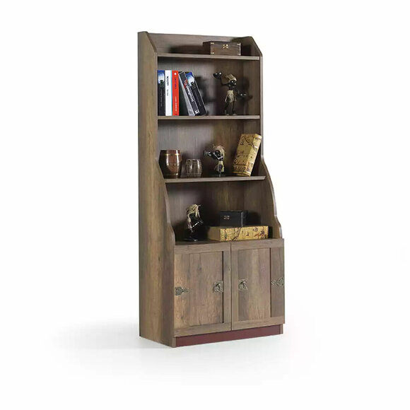 Kinderregal Bücherregal Bücherschrank Standregal Regal Holz Braun Schrank
