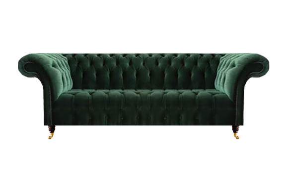 Chesterfield Stilvolle Grüne Couch Wohnzimmer Sitzmöbel Polstersofas
