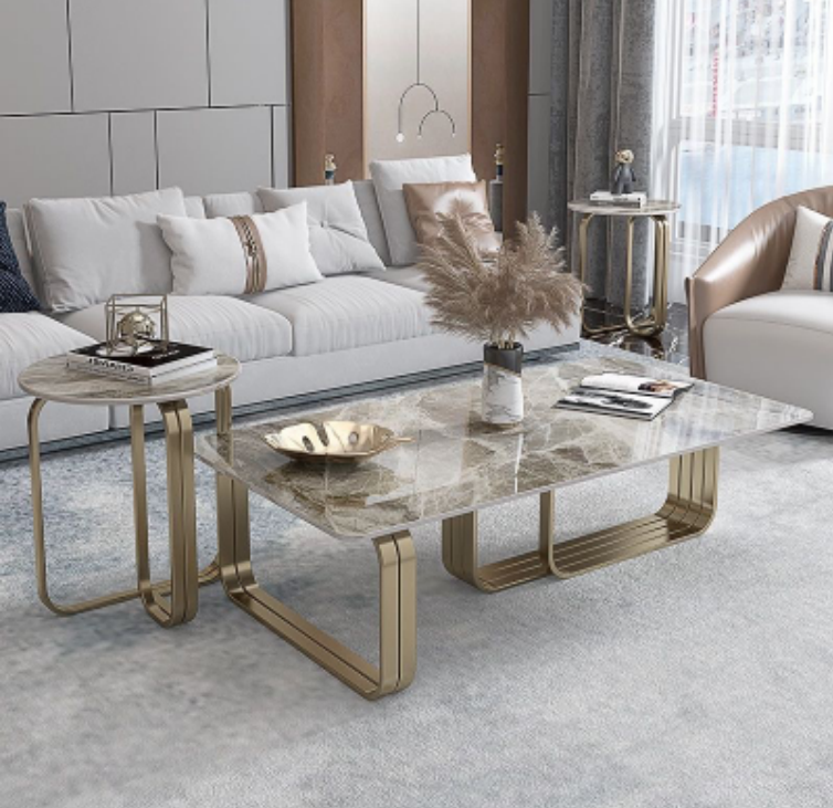 Couchtisch Tisch Beistelltisch Wohnzimmer Moderne Set Tische 2tlg. Sofort
