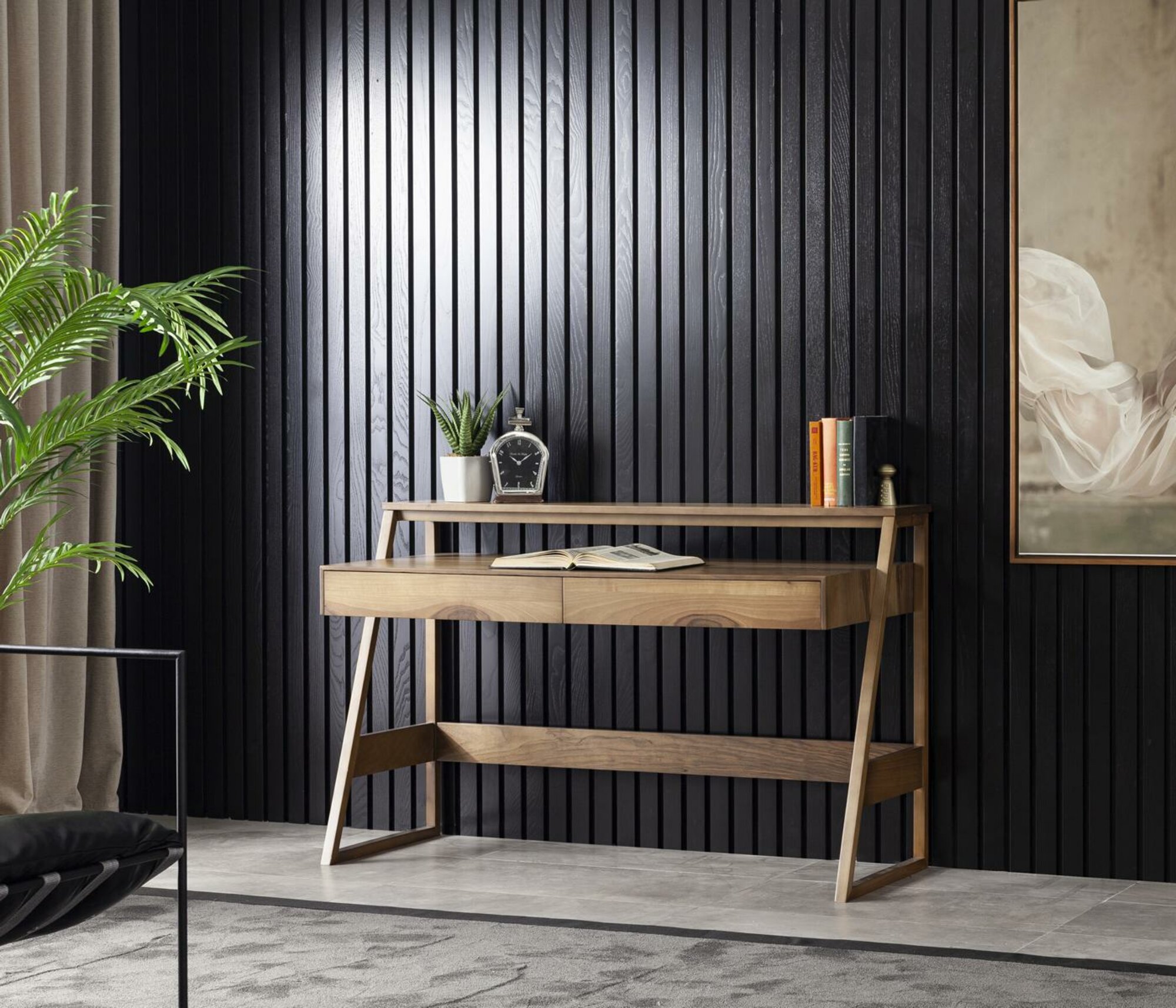 Konsolentisch Holztisch mit Stauraum bequem luxuriös NEU
