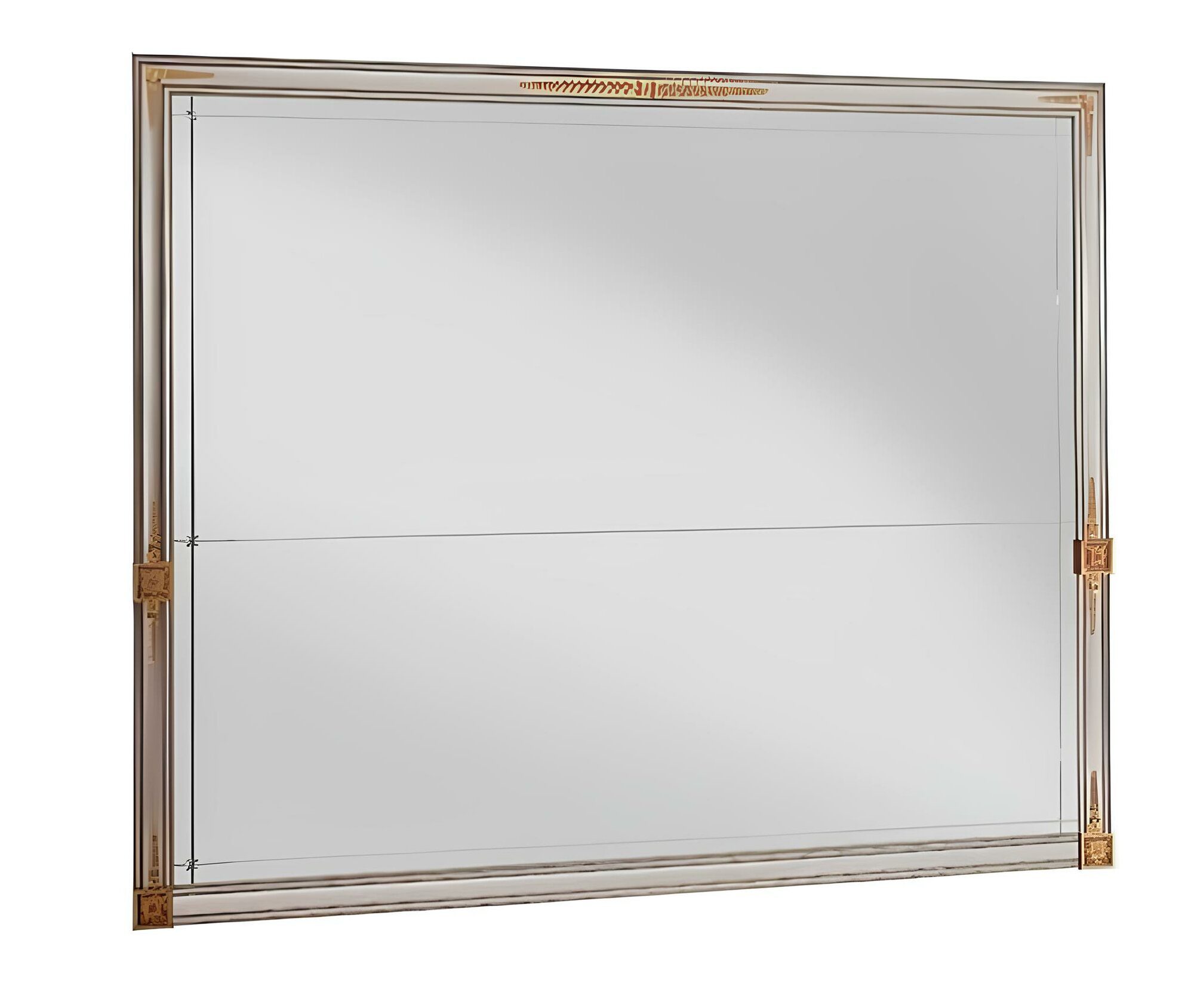Spiegel Holzrahmen Wandspiegel Klassischer Designer Wand Möbel arredoclassic