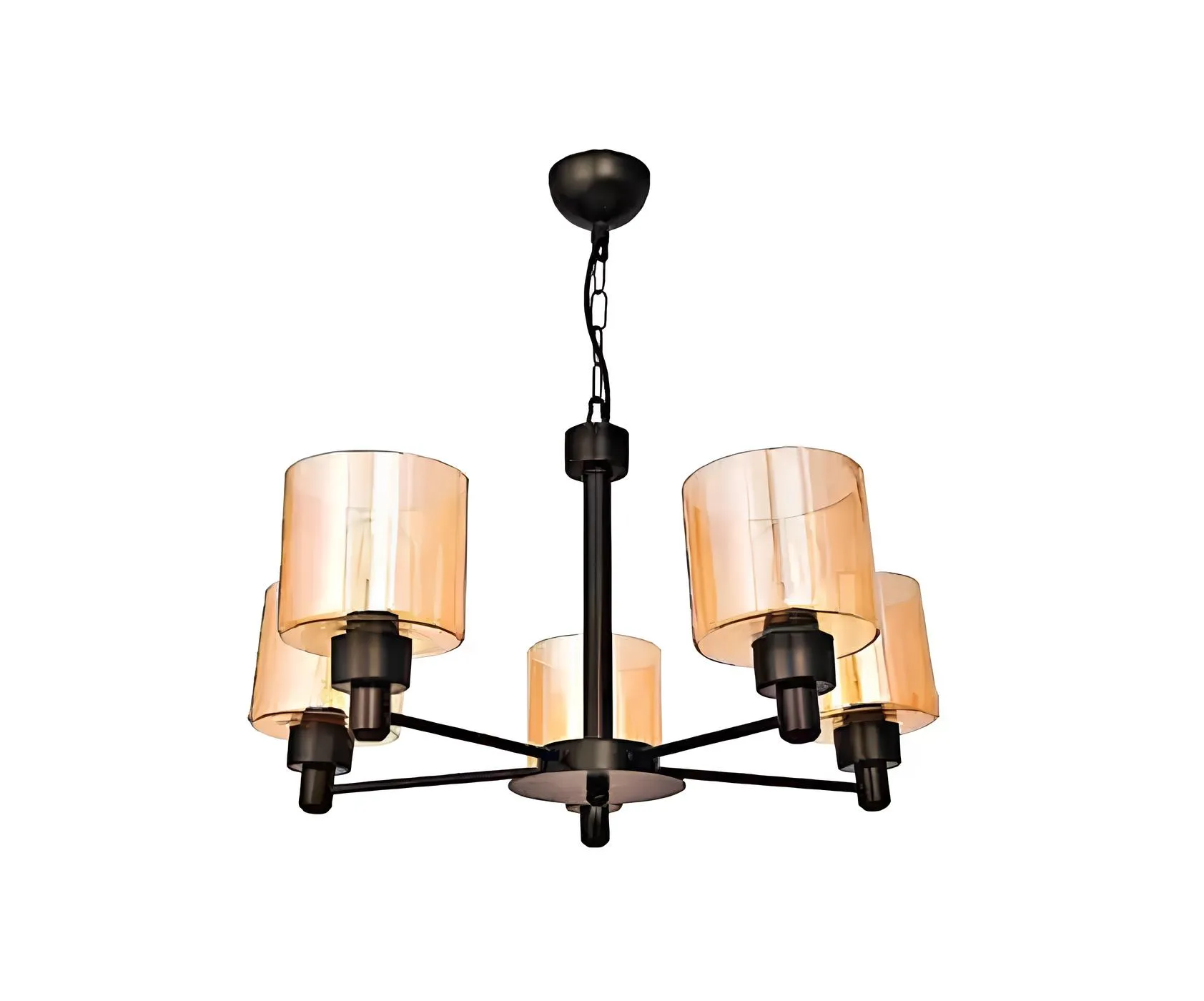 Loft Deckenleuchte Luster Glass Deckenlampe Wohnzimmer Hängelampe 65x70