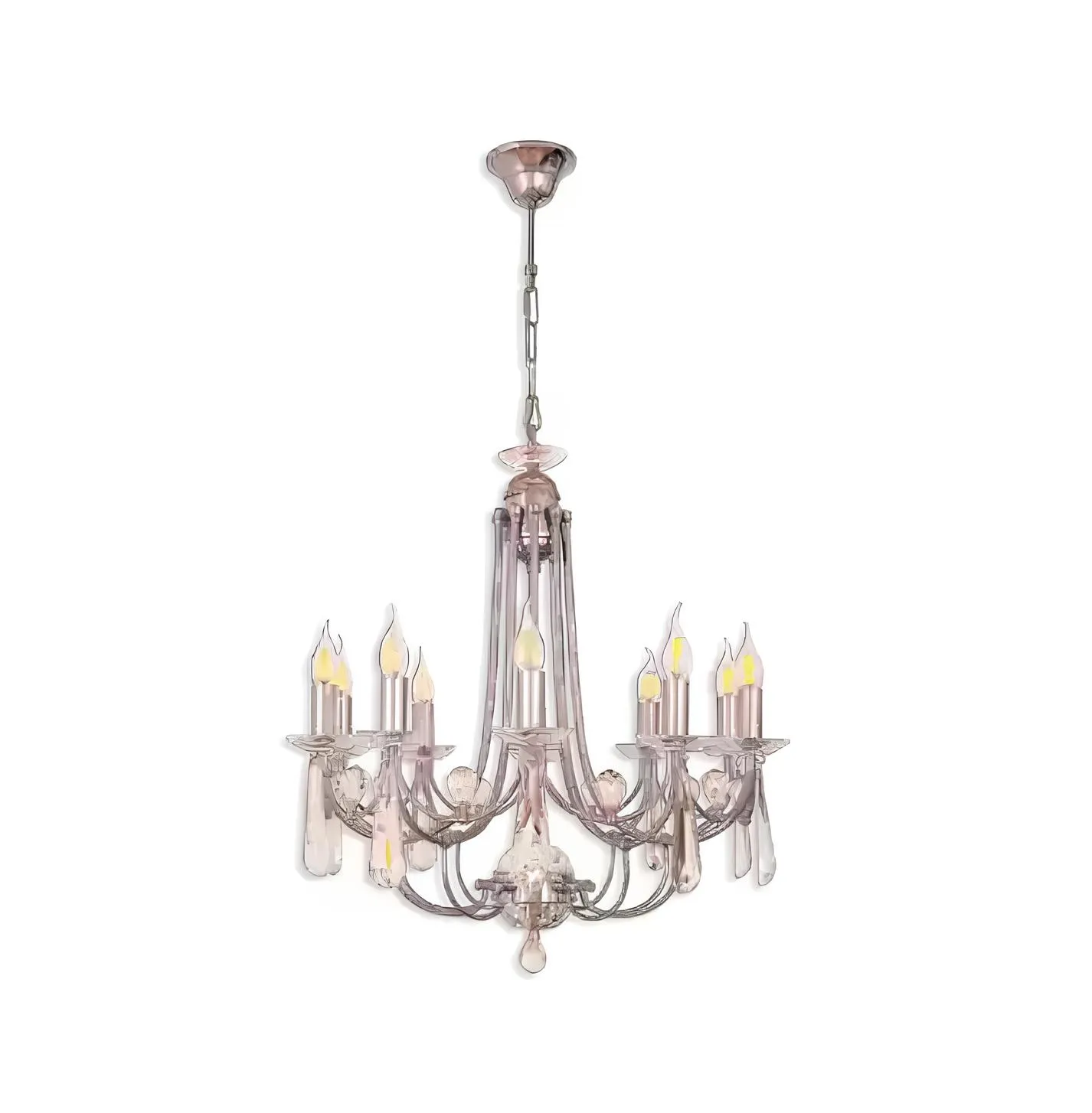 Luxus Kristall Lüster Deckenlampe Kronleuchter Deckenleuchter Gold Modern