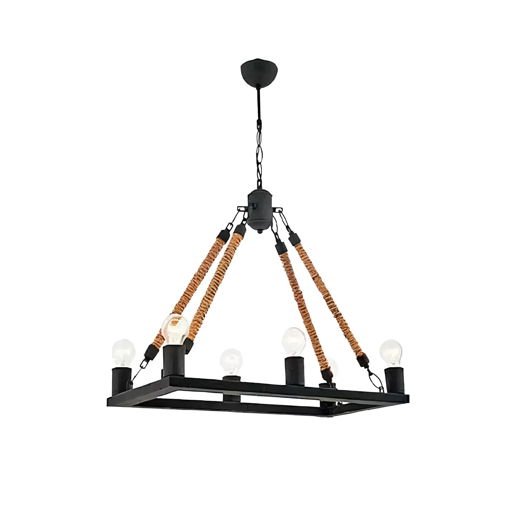 Deckenleuchter Lüster Kronleuchter Deckenlampe Lampen Schwarz Modern