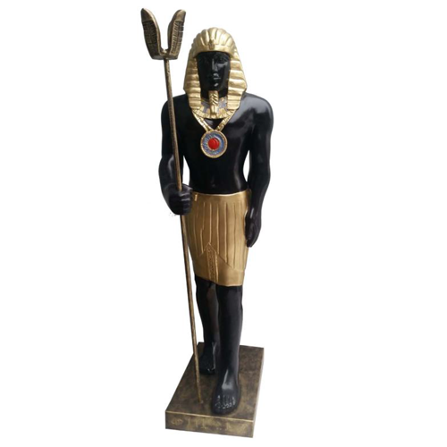 Ägyptischer Pharao Figuren Statue Figur Wächter Statuen Skulpturen Dekoration