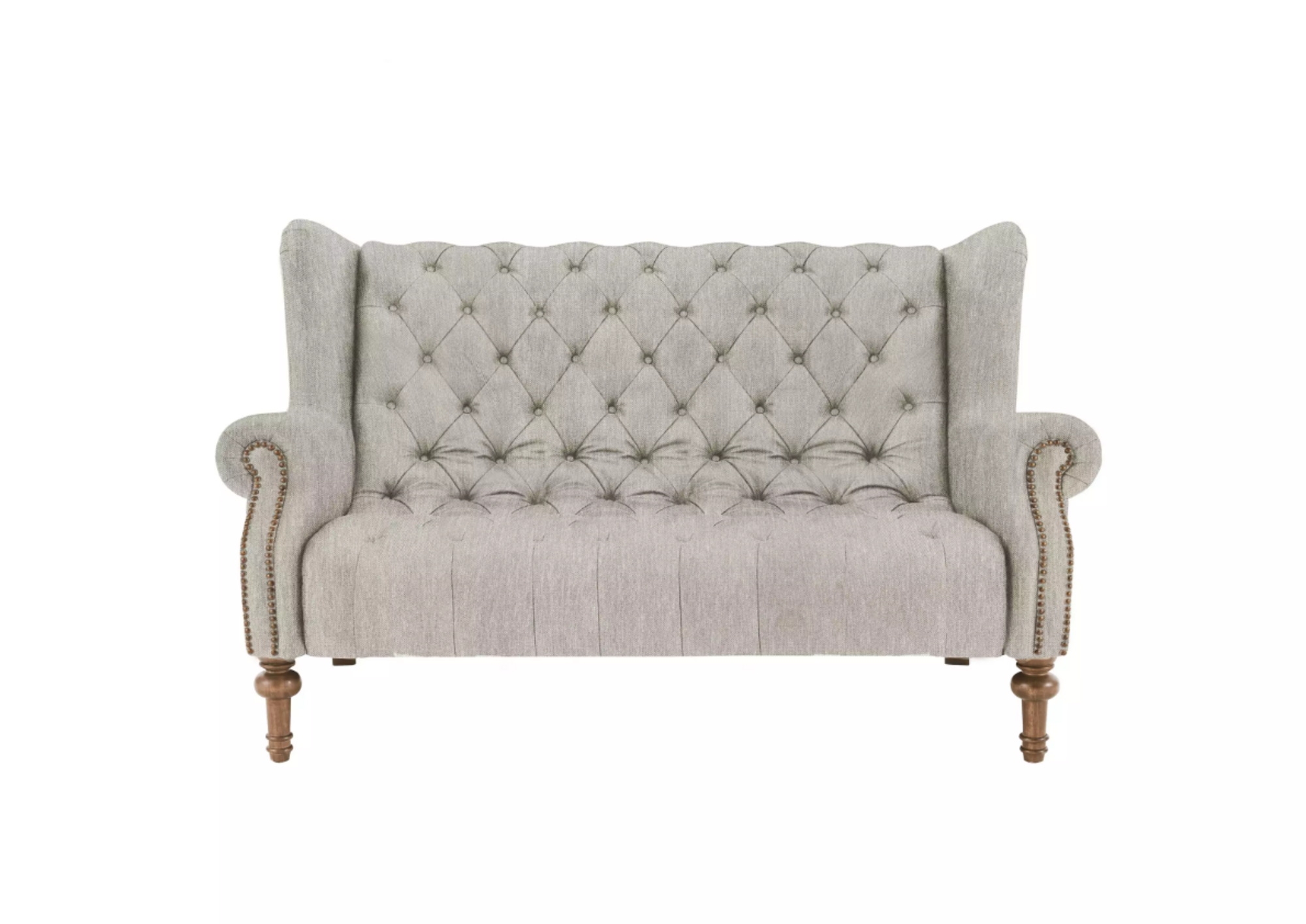 Chesterfield Sofa Couch Polster Stoff Leder Couchen Polster Garnitur 2 Sitzers