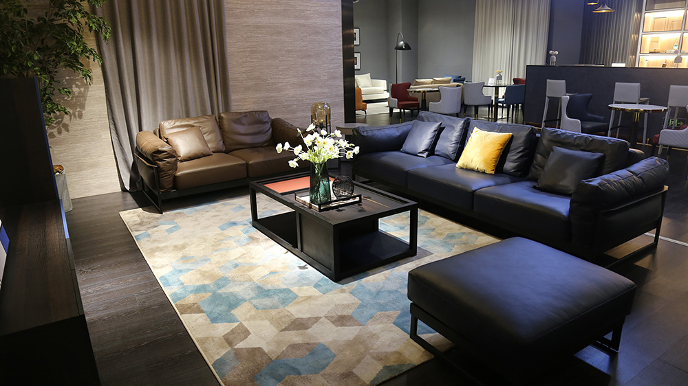 Design Möbel Sofa Coch 3 Sitz Polster Sofas Wohnzimmer Couchen Leder Dreisitzer