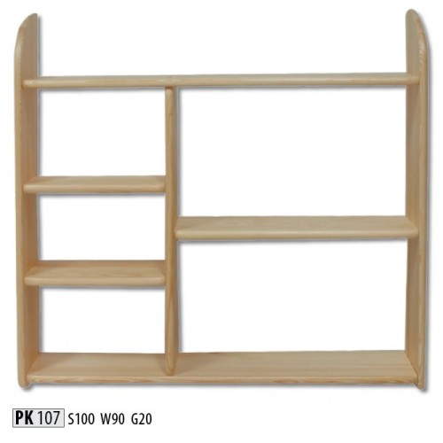 Wandregal Regal Bücherschrank Bücherregal Vollholz Möbel Holz Möbel Handarbeit
