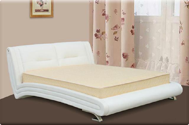 Wasserbett Bett Betten Komplett Lederbett Polsterbett mit Matratze Neu JANA