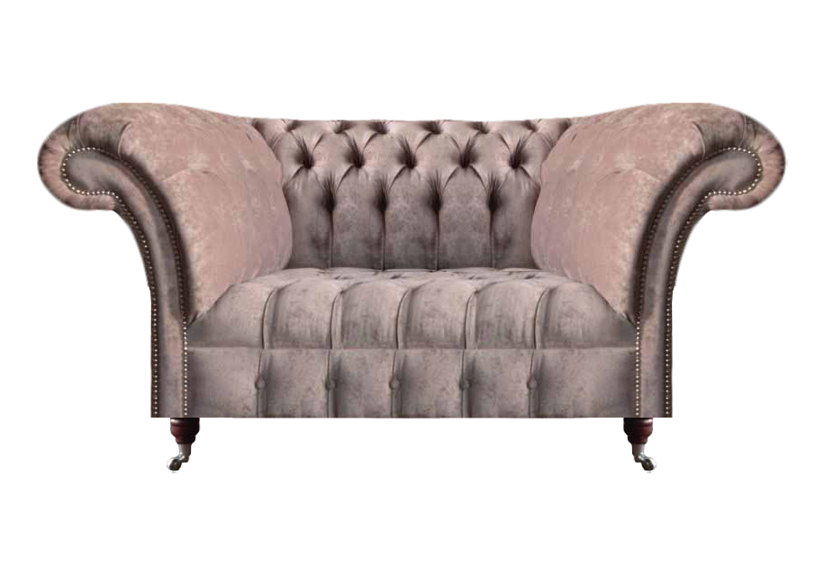 Luxuriöse Sofas Grau Textil Wohnzimmer Zweisitzer Sofa Couch Möbel