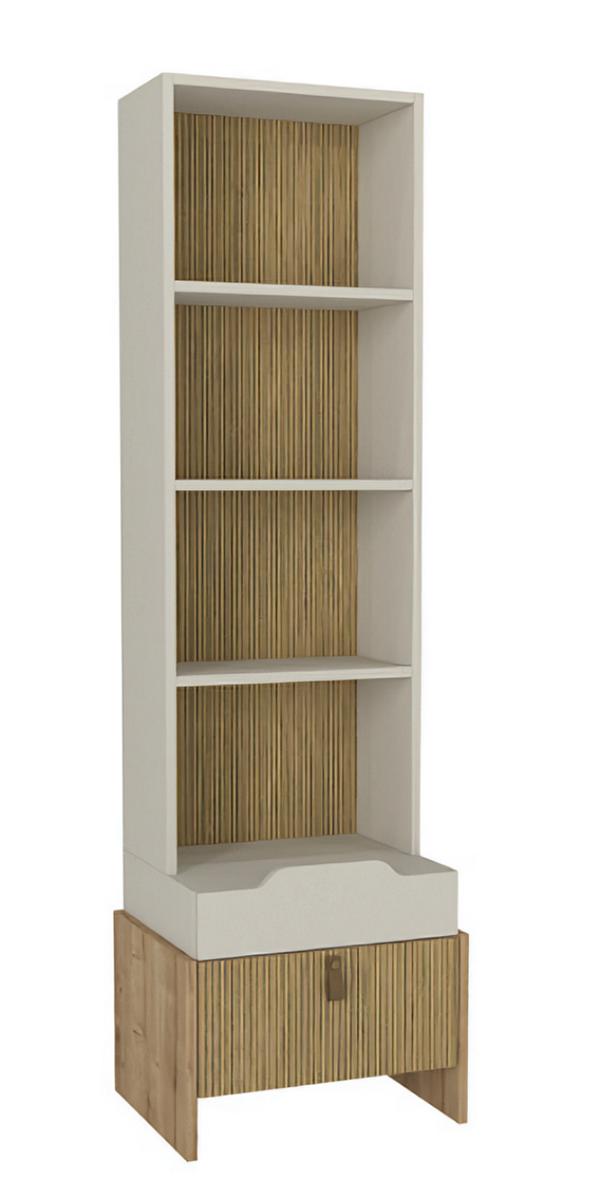 Bücherregal Komfortabel Jugendzimmer Kindermöbel Beige Moderne Regal Schrank