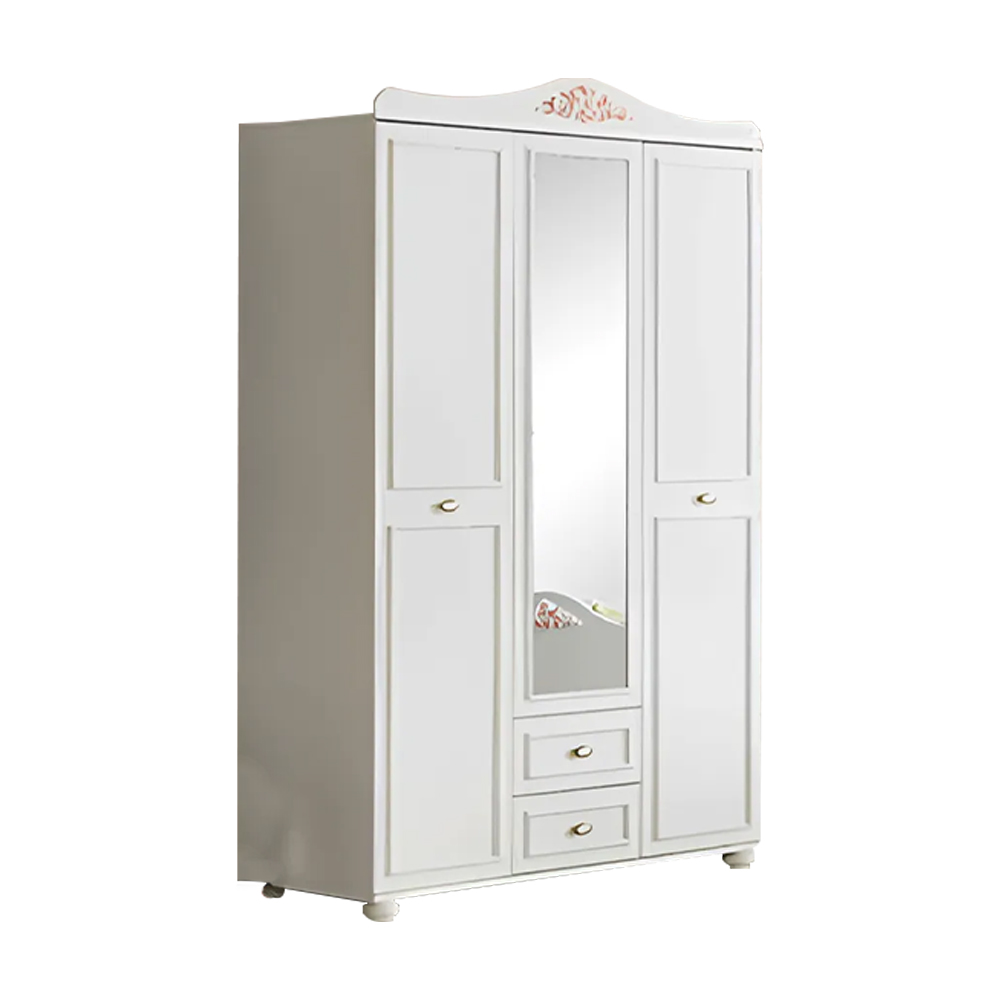 Schrank Holzschrank Kleiderschrank Kinderschrank Kinderzimmer Weiß Schränke