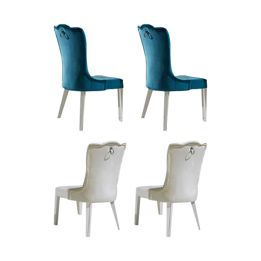 Esszimmer Stühle Esszimmerstühle Set Gruppe Essgarnitur Stuhl 4tlg Grau Stoff