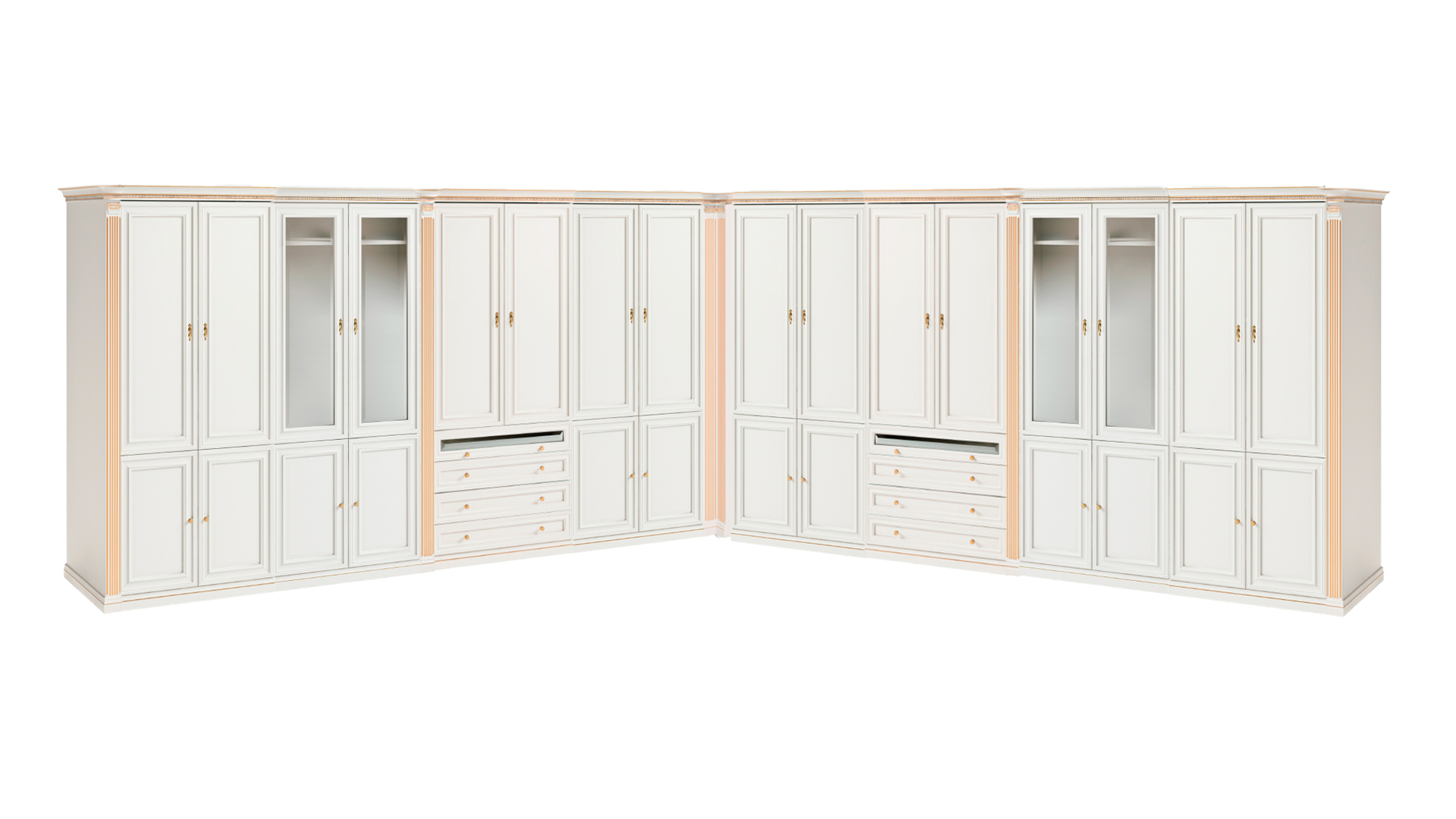 Moderner Schlafzimmer Schrank Holzmöbel Designer Begehbarer Türschrank
