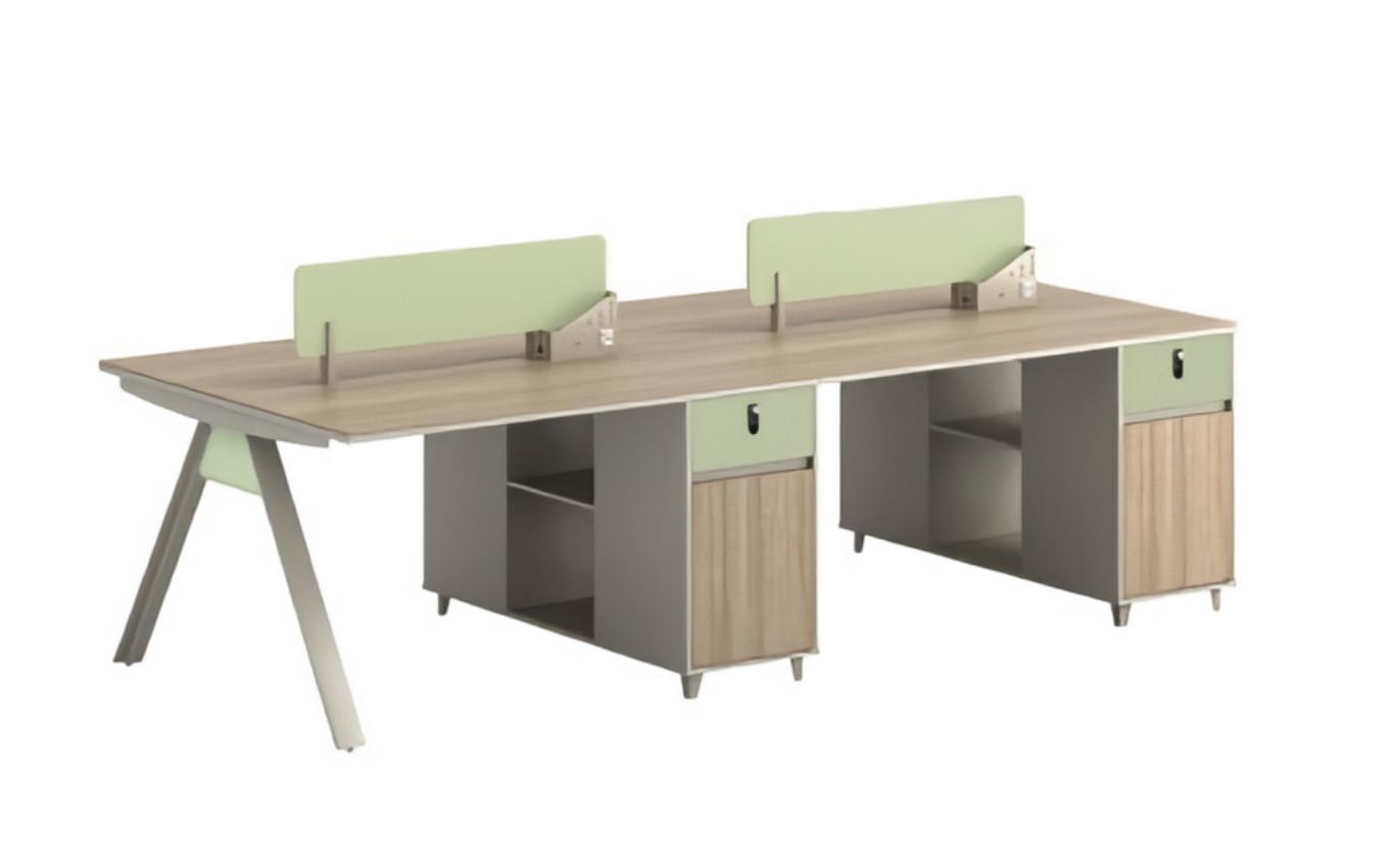 Schreibtische Team Schreibtisch Gruppenschreibtisch Arbeitsplatz 4 Personen