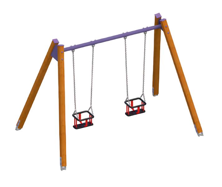 Schaukel Balancewippe Wippgerät Erholungsgebie Schaukeltier Freiluftwippe Kinder