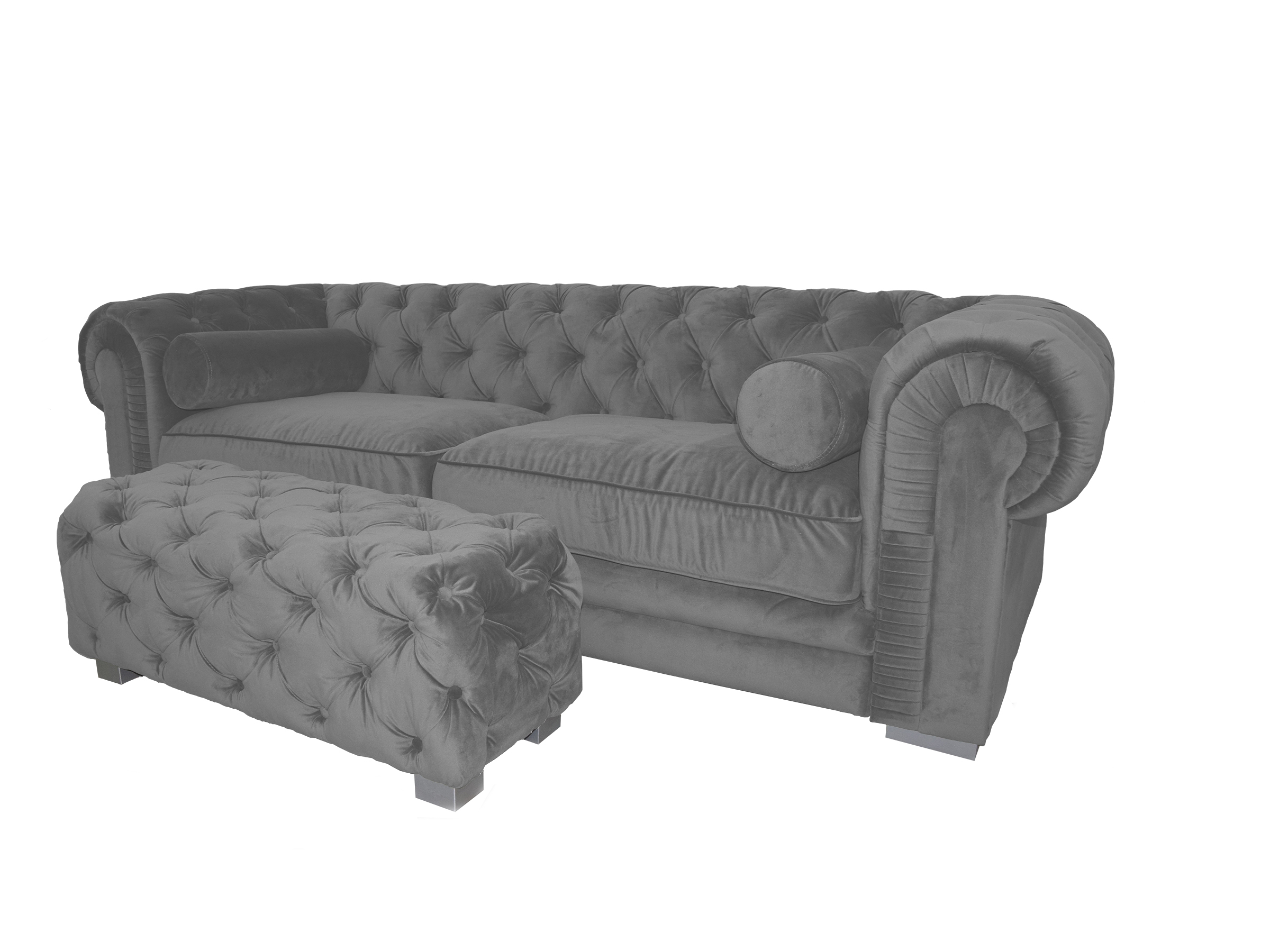 Chesterfield Sofa Polster Designer Couchen Sofas Garnitur Couch SLIII Sofa №32