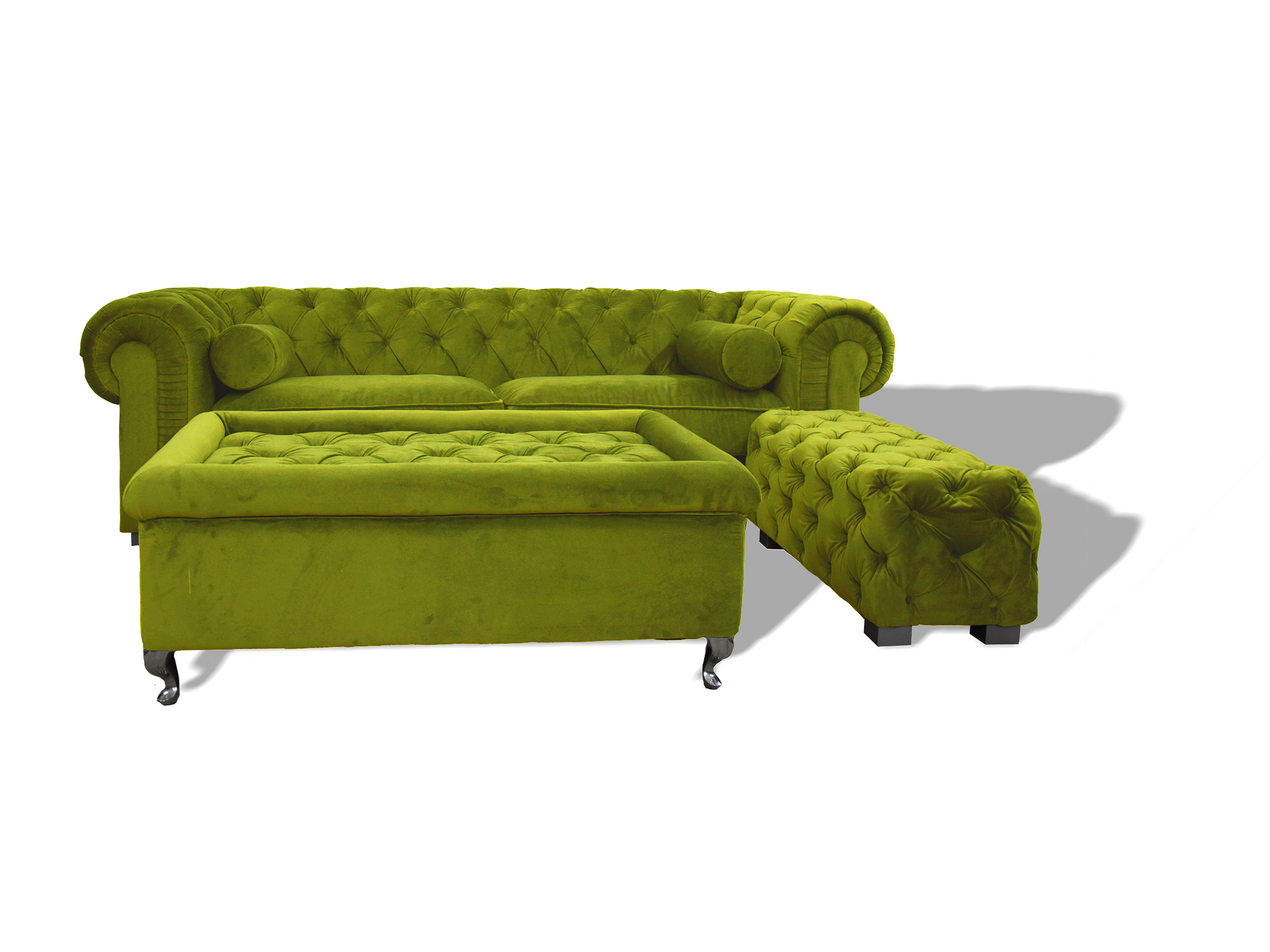 Chesterfield Sofa Polster Designer Couchen Sofas Garnitur Couch SLIII Sofa №28