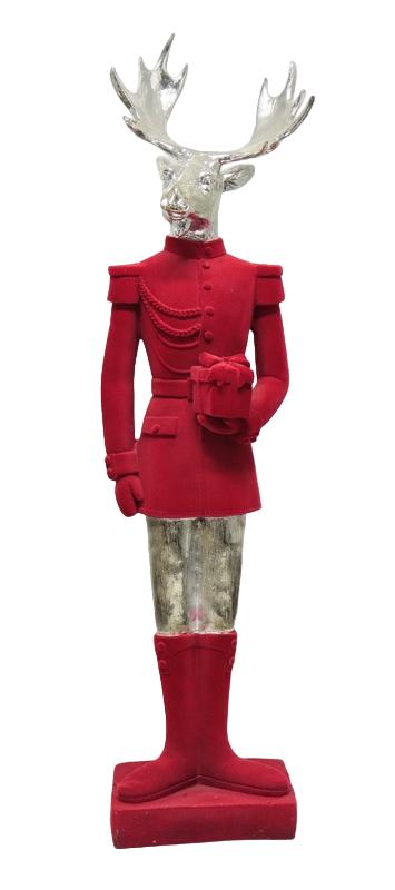 Design Hirsch mann Figur Statue Skulptur Figuren Skulpturen Dekoration Deko Neu