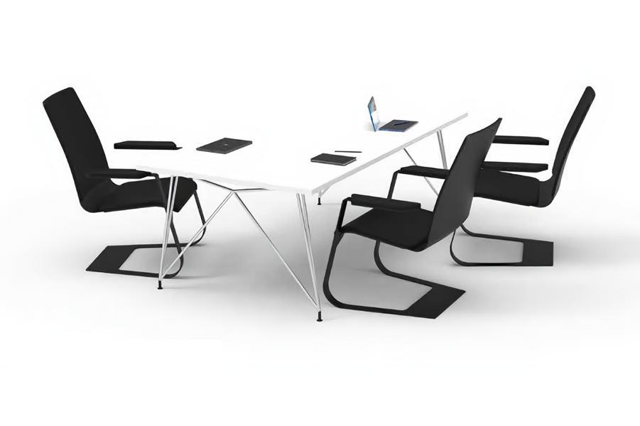 Weiß 4-Sitzer Schreibtisch Workstation Arbeitsplatztheke Multifunktions