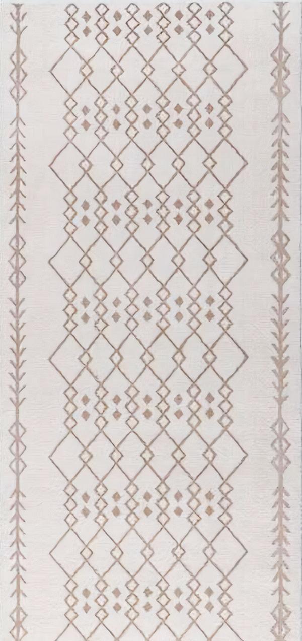 Designer Wohnzimmer Teppich Kurzflor Modern Ethno Muster Schlafzimmer