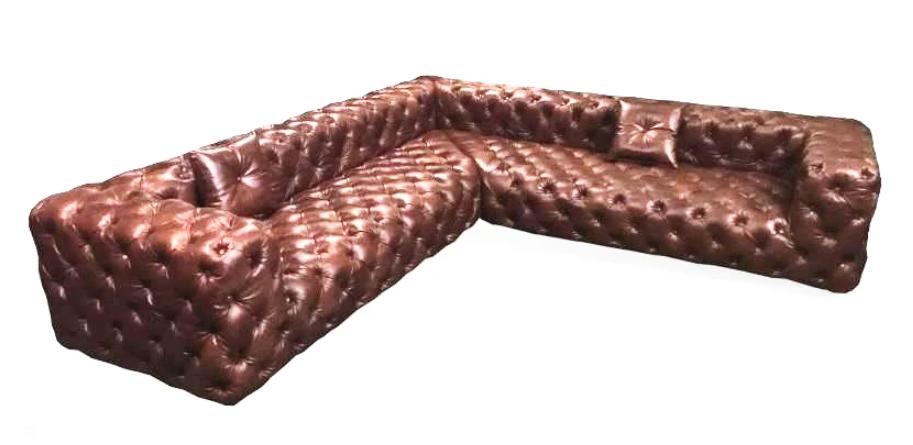 Ecksofa Sofa Couch Wohnlandschaft Eckgarnitur Sofas Couchen Chesterfield Möbel