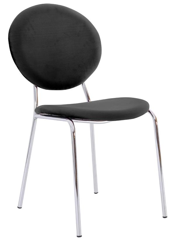 Esszimmer Modernen Stuhl Runde Luxus Designen Lehnstühle Möbel Schwarz