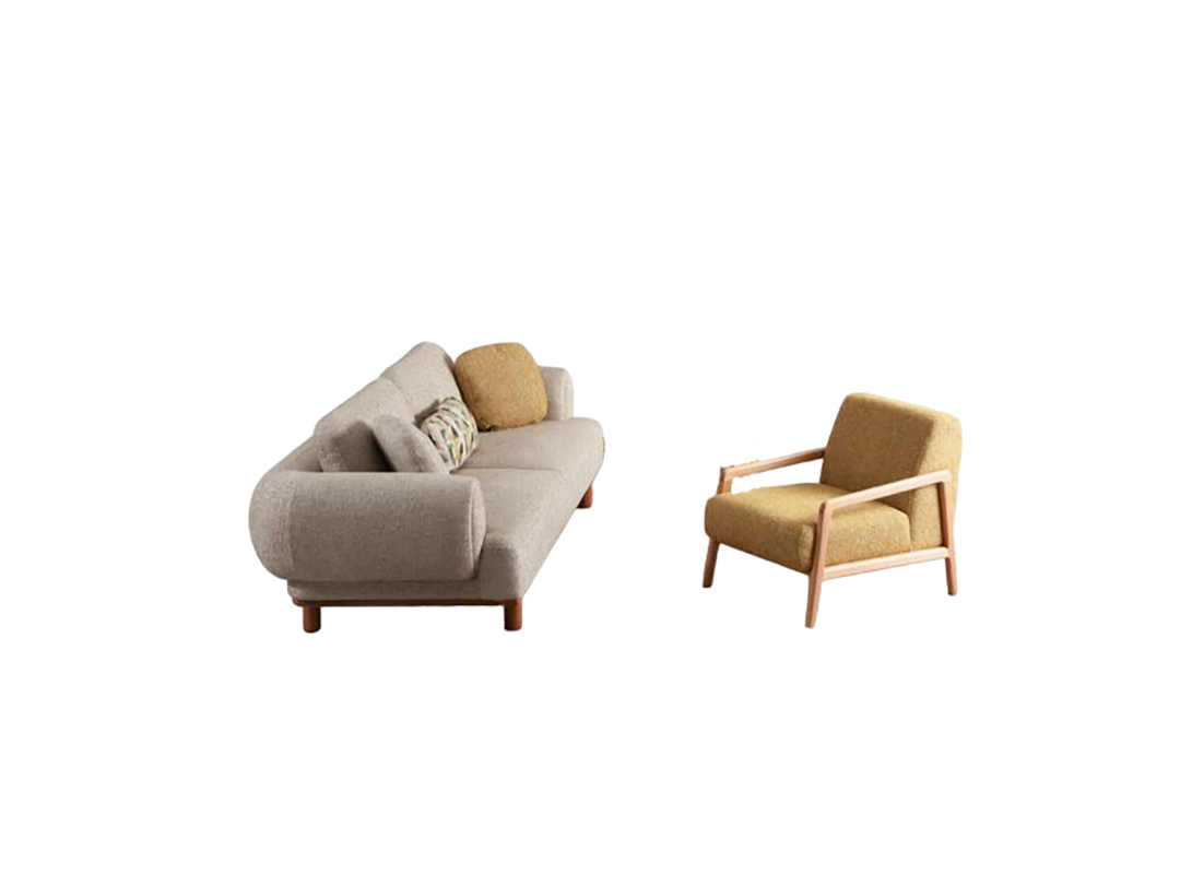 Sofa Polstergarnitur Sessel Sitzgruppe Couchgarnitur Couchgarnitur Sofa-Set