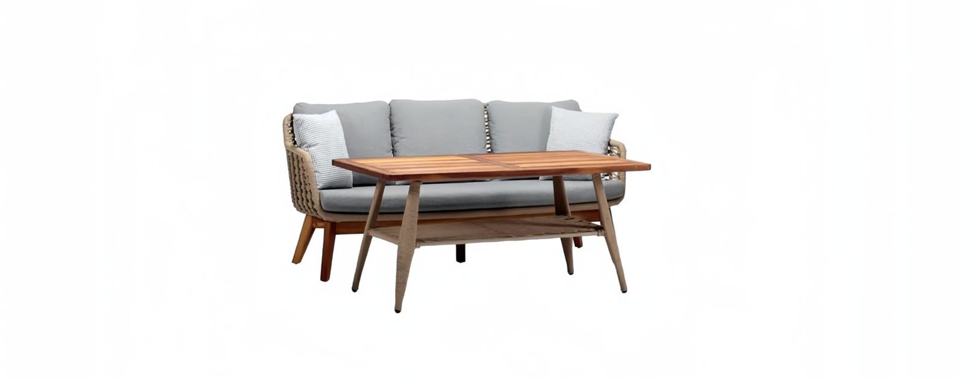 Balkonmöbel Außenmöbel Garten Möbel Terrassenmöbel Sofa Set Couch Rattanmöbel