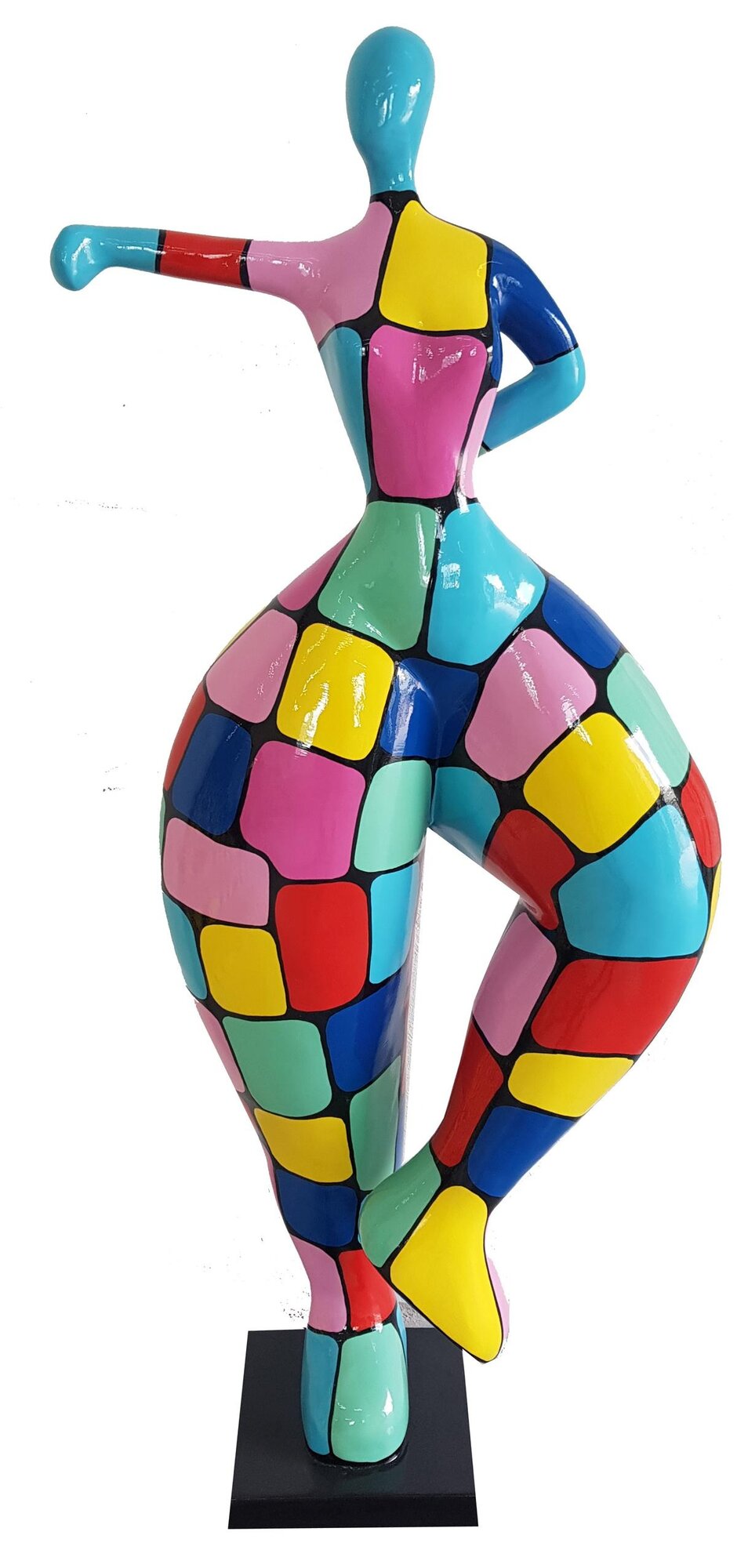 Abstrakte Deko Figur Statue Skulptur 132cm Figuren Statuen Skulpturen