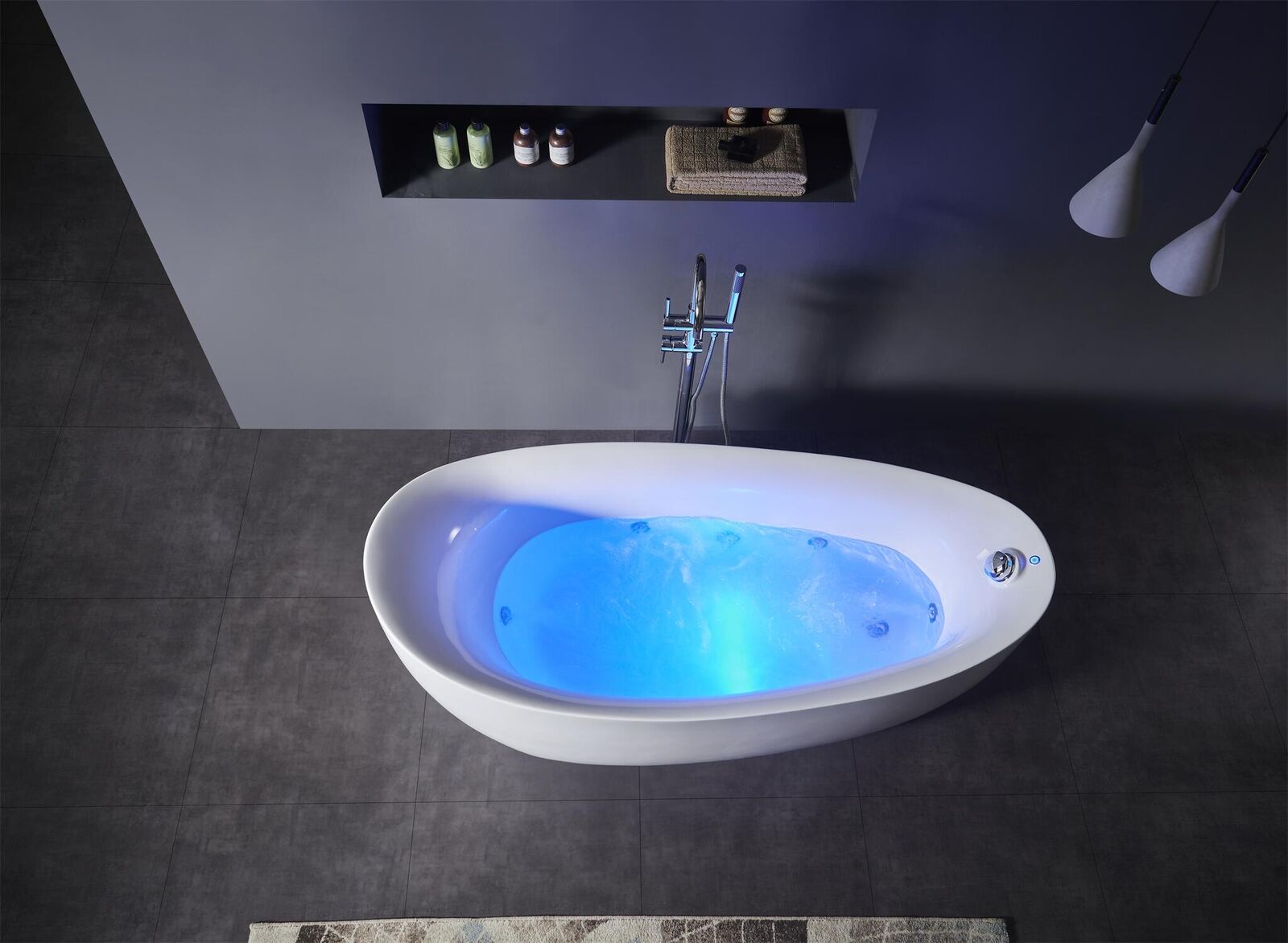 Indoor Whirlpool Badewanne Whirlwanne Home Eckbadewanne Spa Wanne Sofort