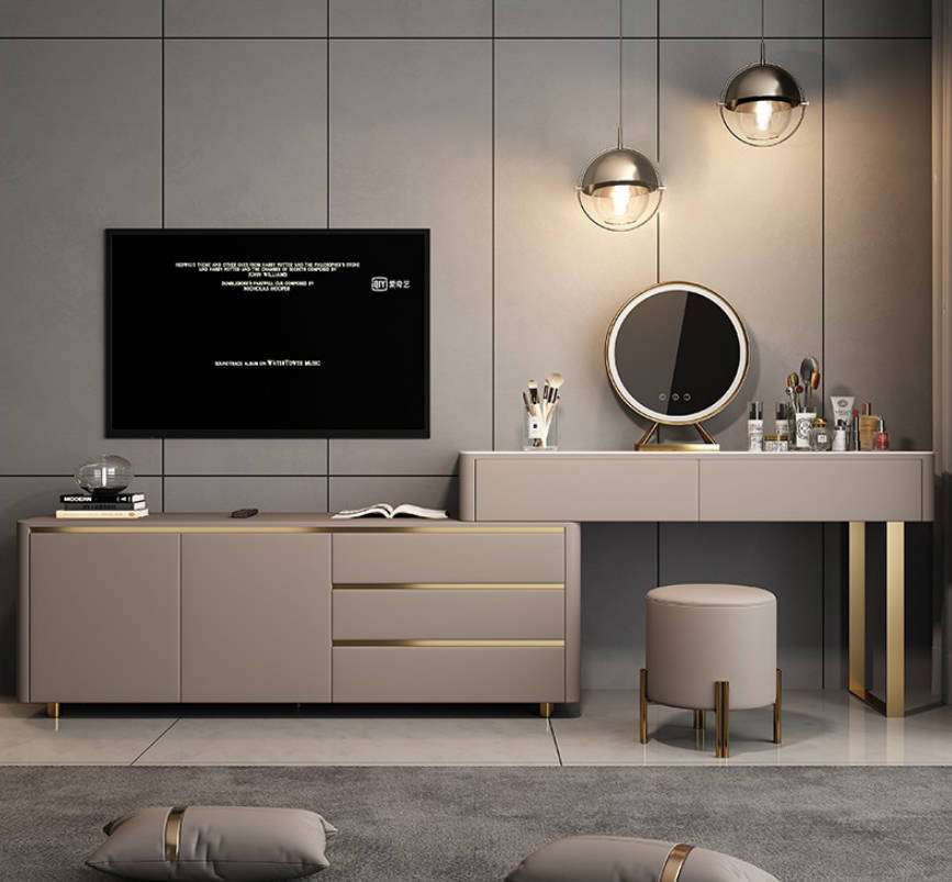 Schminktisch mit RTV Schubladen Frisiertisch Luxus Konsole Schlafzimmer Sofort