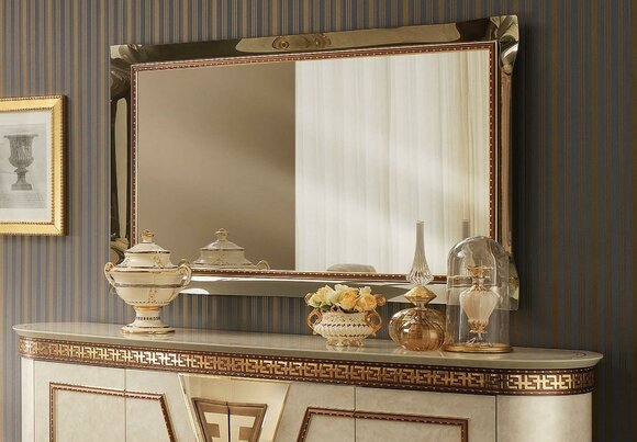 Spiegel Wandspiegel Flurspiegel Bad Flur Holz Wand Dekoration Spieglein Barock Sofort