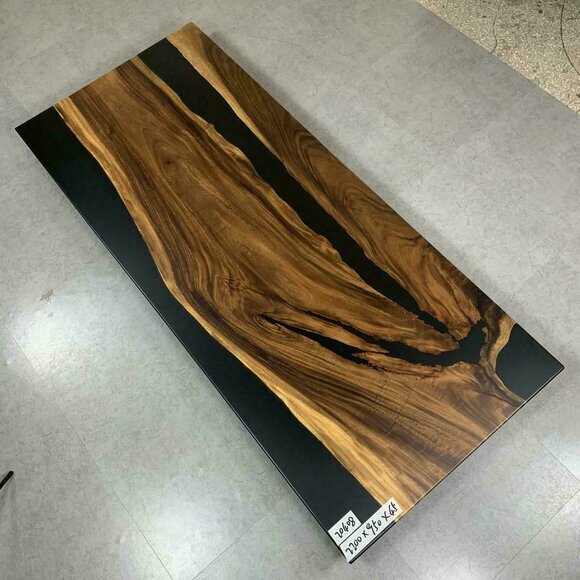 Luxus Design Epoxidharz Esstisch River Tisch Echtes Holz Massiv Tische Sofort