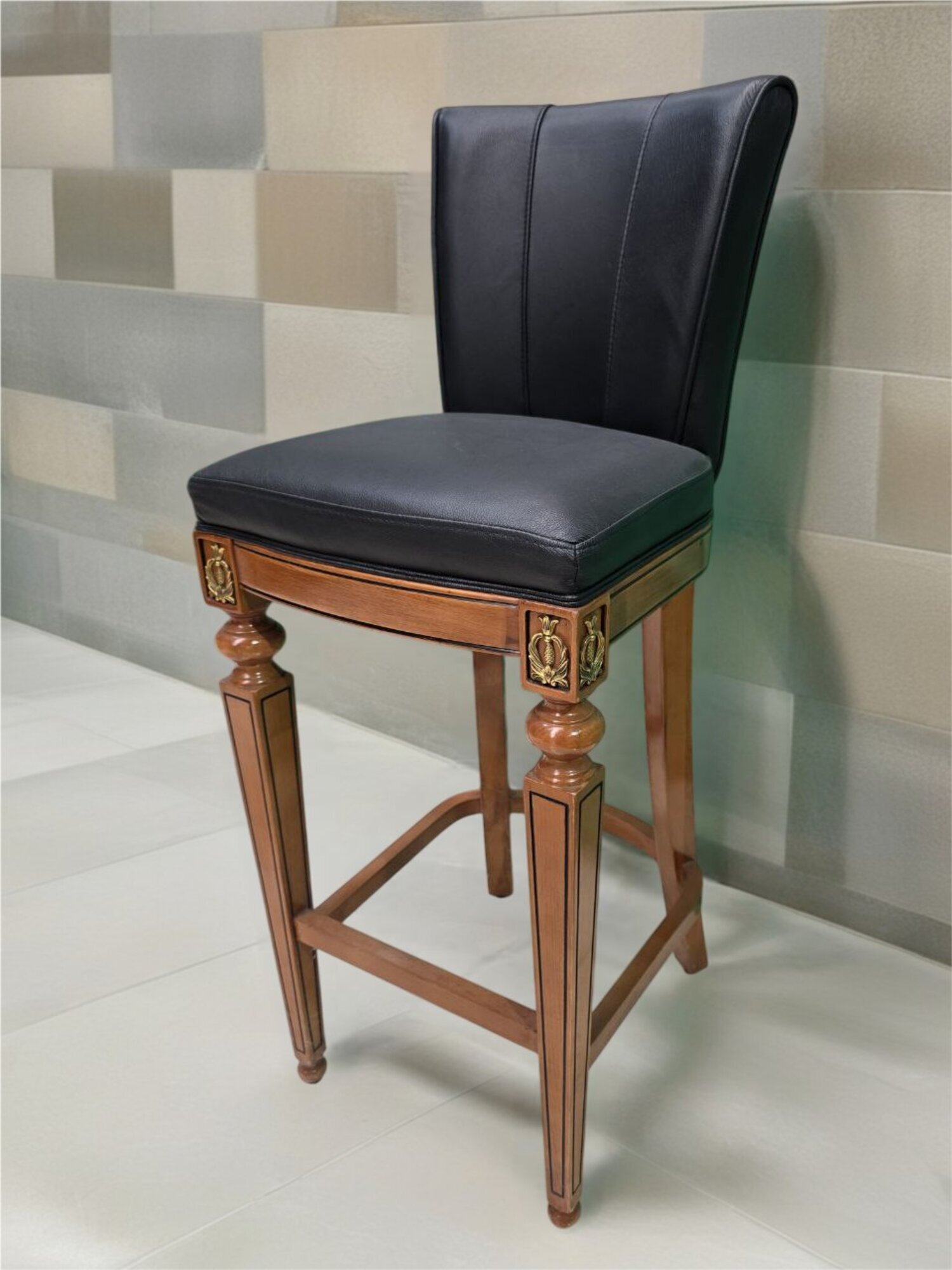 Barhocker Barstuhl Tresenhocker Stuhl Hocker Sessel Bar Barock Rokoko Sofort