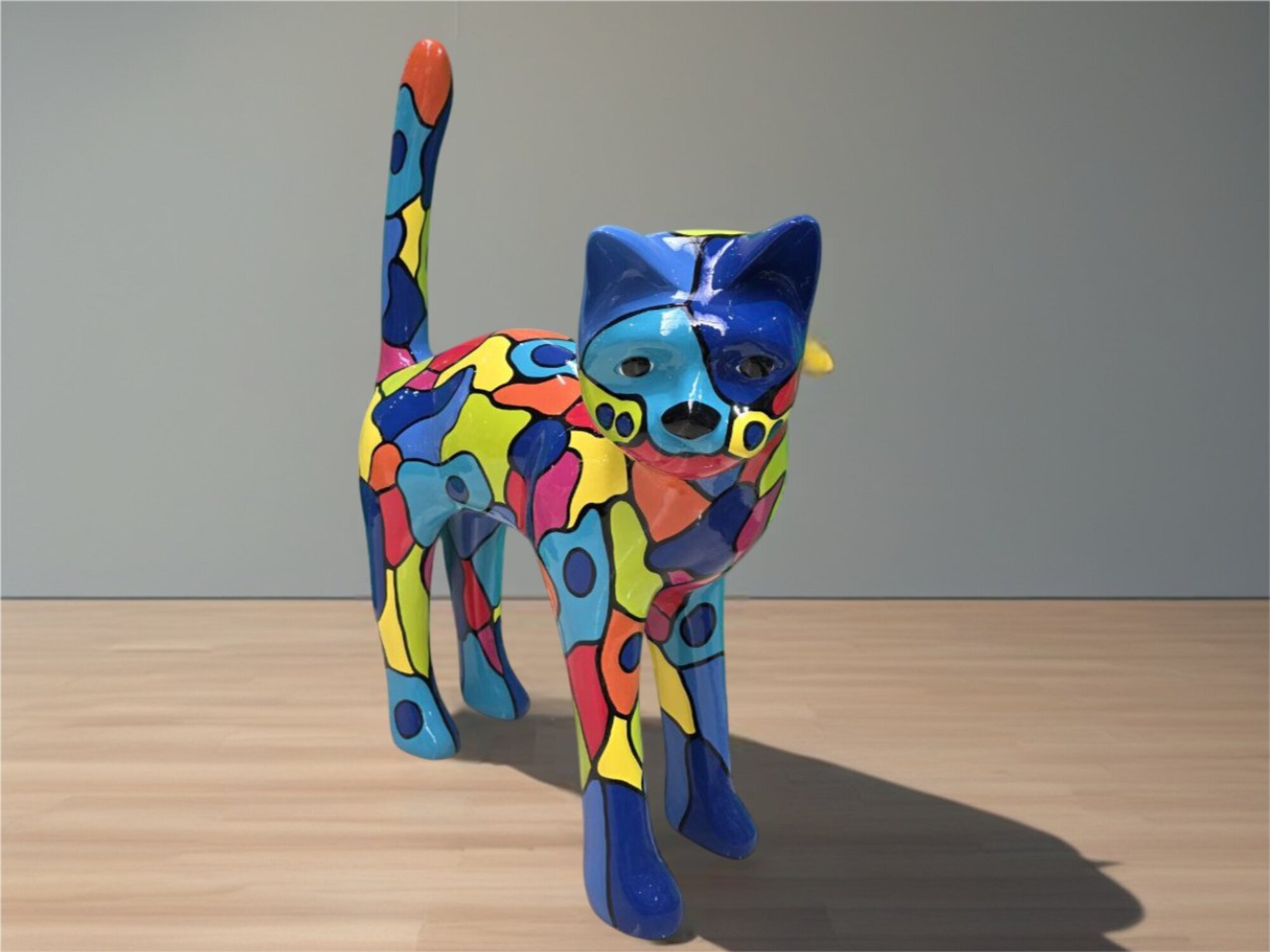 Abstrakte Deko Figur Statue Skulptur 108cm Fuguren Statuen Skulpturen Sofort