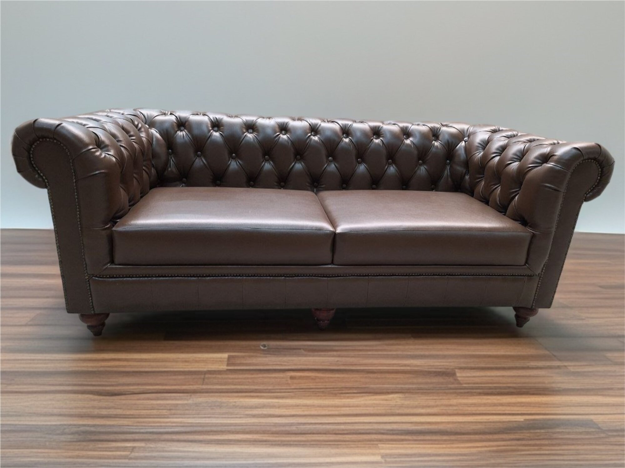 Chesterfield 3 Sitzer Couch Sitz Kunstleder Design Sofas Polster Sofort