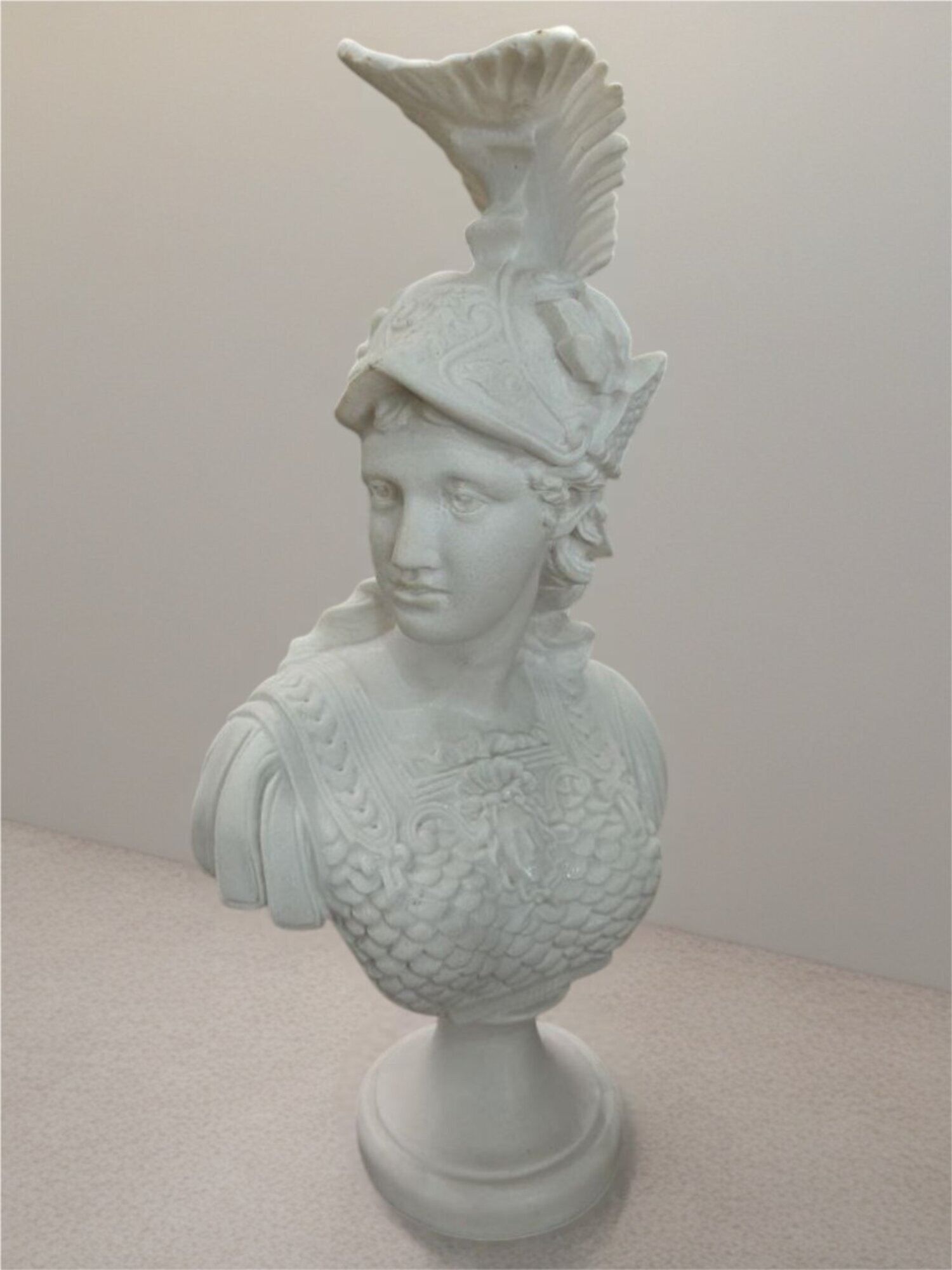 Büste Weiß Deko Figur Statue Skulptur Figuren Statuen Skulpturen Sofort