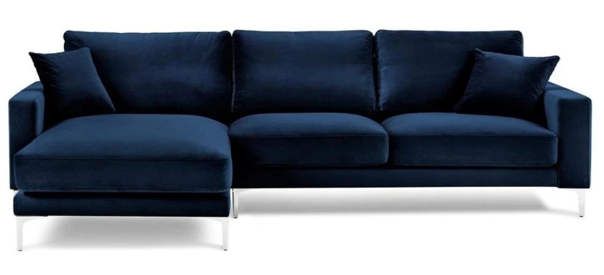 Ecksofa Blau Wohnlandschaft Couch Eckgarnitur Polster Italienische Möbel Design Sofort