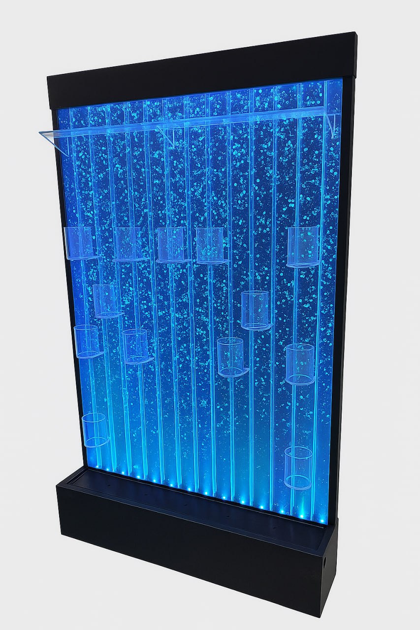 Led Wasser Wand Bar Regal Wassersäulen Flaschen Regale Beleuchtet Sofort