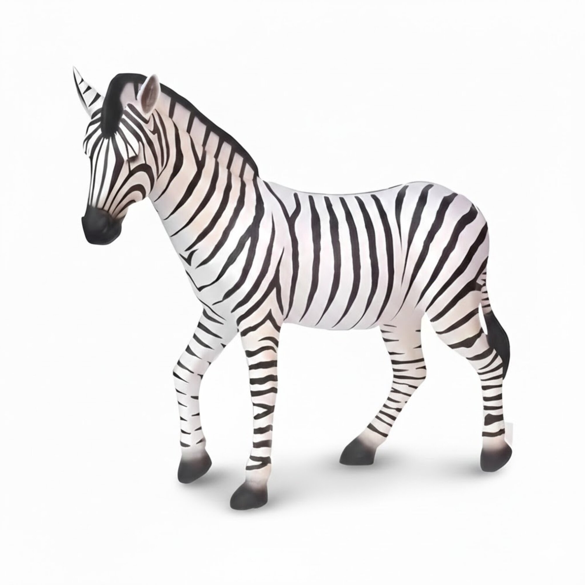 Zebra Lebensgroße Figur Dekoration Statuen Skulptur Garten Deko Figuren 180cm