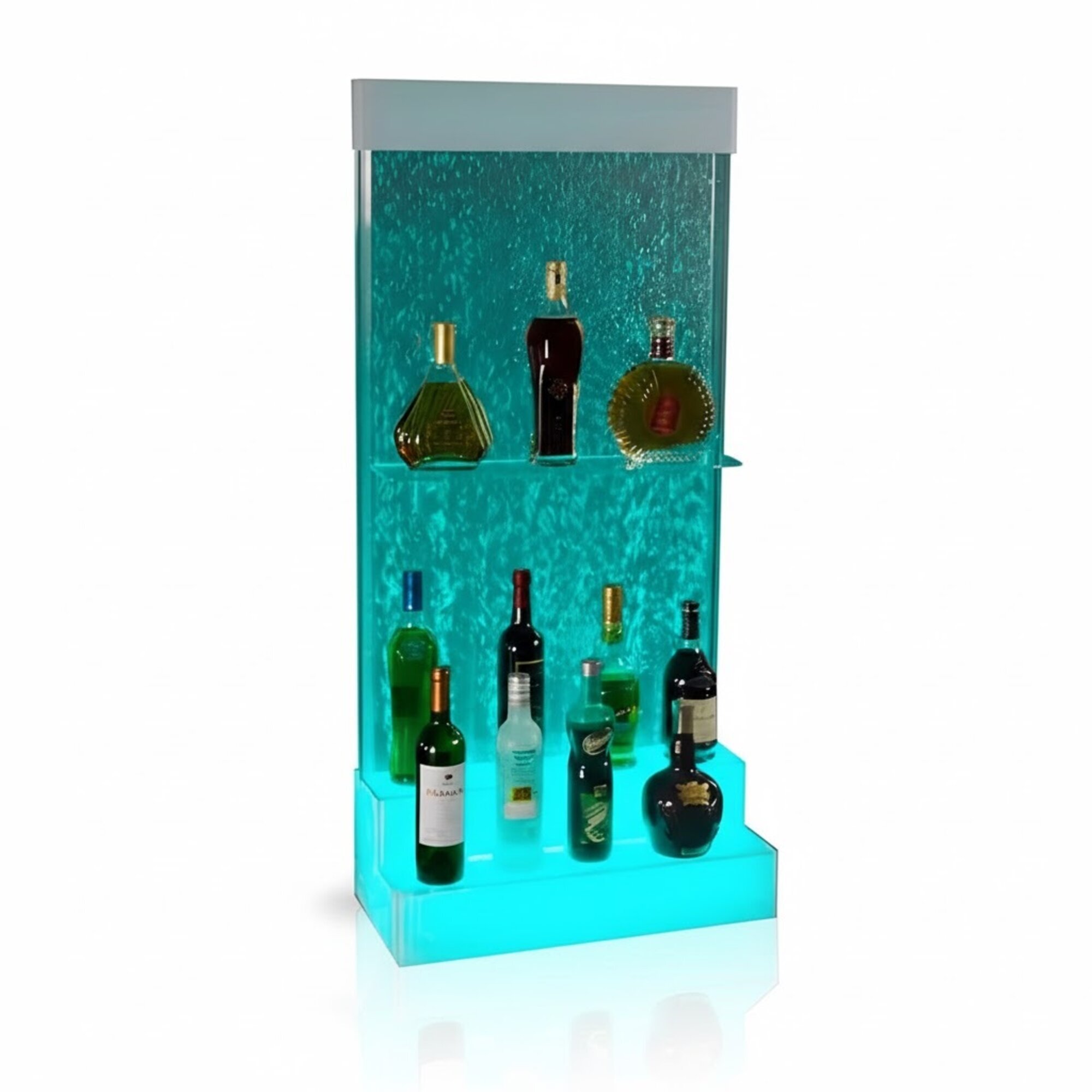 Designer LED Bar Ablagen Wasser Wand Bar Theke Regal Wasserwände Regal Sofort