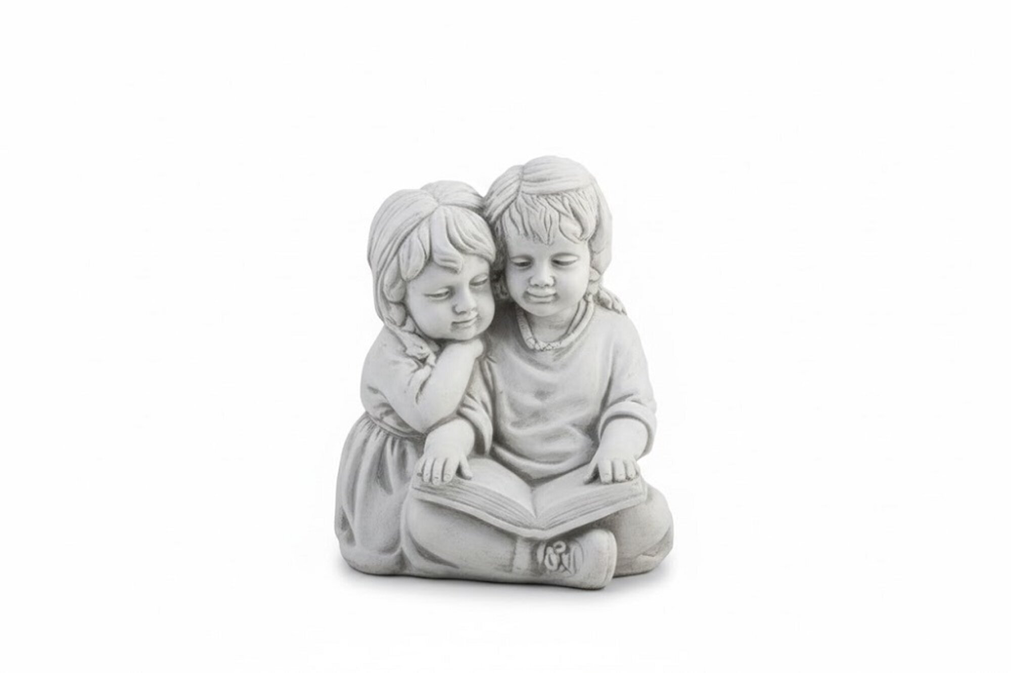 Junge & Mädchen Lesen Garten Dekoration Kinder Figur Figuren Statue Sofort
