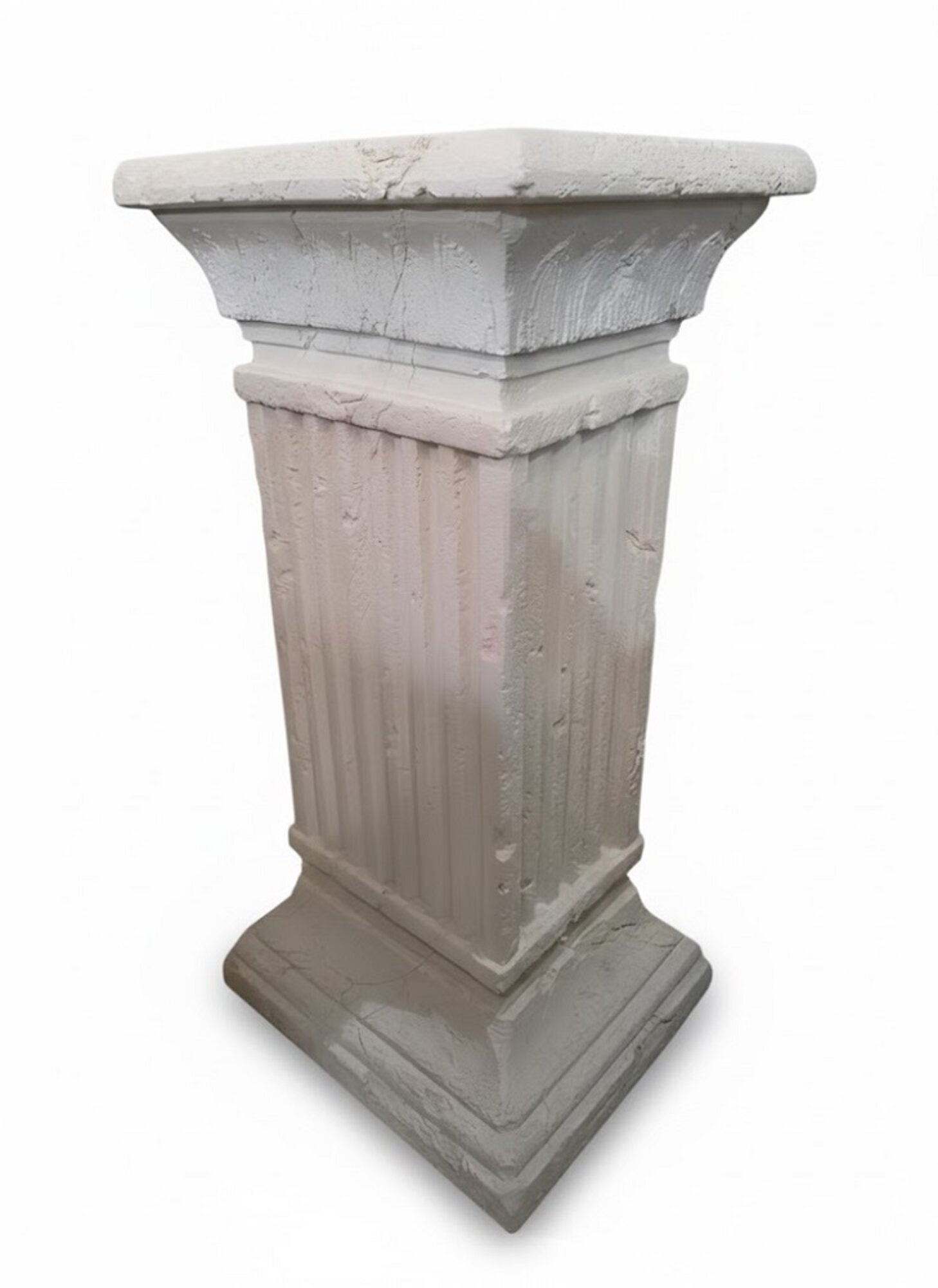 Lampe Stand Steh Leuchte Skulptur Stand Säulenlampe Antik Sofort