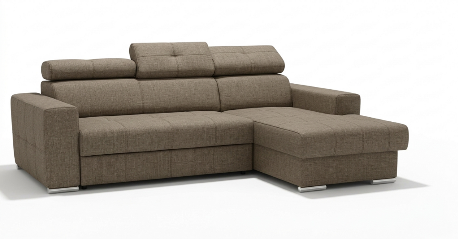 Sofa Eckcouch Polsterung Wohnzimmer Neu L-Form Stoff Leder Wohnlandschaft Sofas